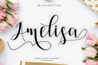 Amelisa Script: A Fresh and Natural Touch for Spring Designs