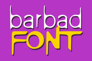 Barbad: A Unique Decorative Font for Creative Designers