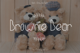 Brownie Bear: A Soft Font for Warmth and Comfort