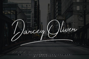 Darcey Oliver: Elegant Font for Creative Projects