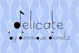 Delicate: A Subtle and Stylish Font for Modern Design