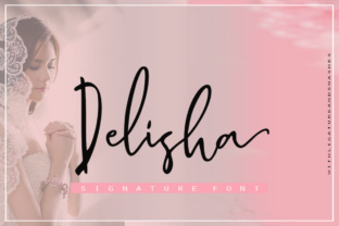 Delisha: A Modern Script Font for Stylish Design Projects