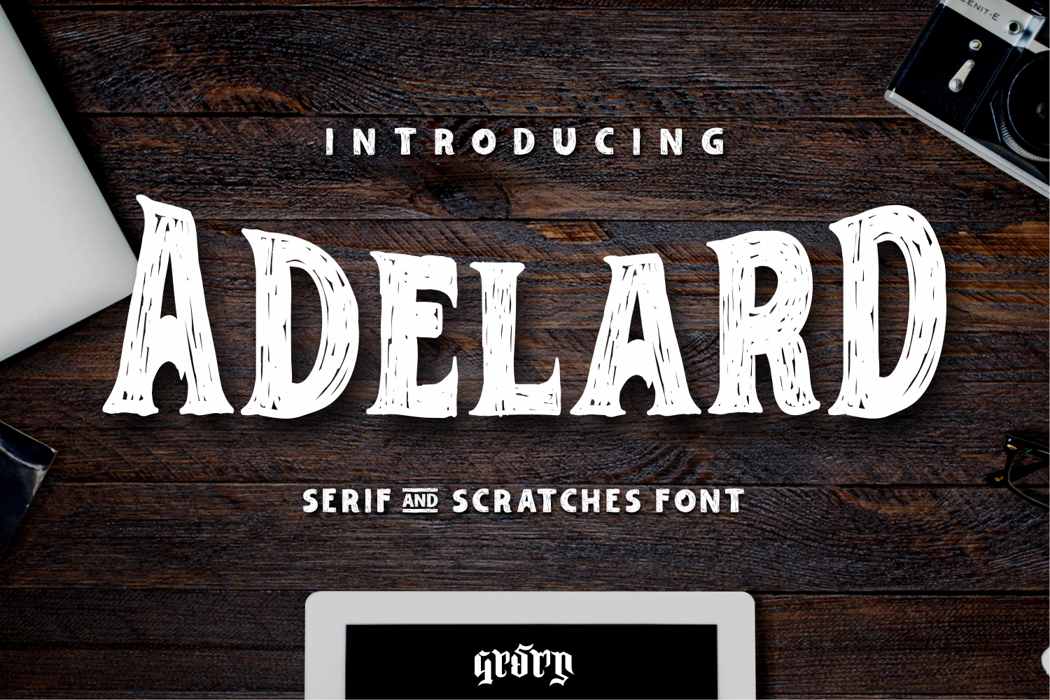 Discover Adelard: A Slab Serif Font with a Natural Touch