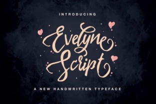 Evelyne: A Handwritten Font with Timeless Appeal