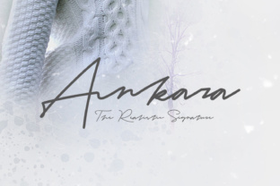 Introducing Ankara: A Handwritten Script Font