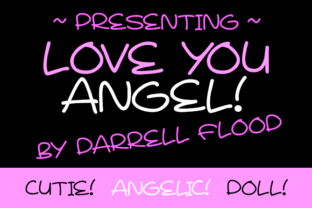 Love You Angel: A Hand-Drawn Font for Expressive Communication