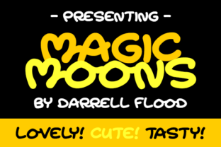 Magic Moons Font: A Unique Touch for Creative Projects