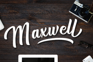 Maxwell: A Versatile Script Font for Modern and Retro Designs