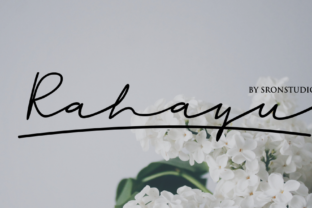 Rahayu: A Signature Font for Elegant and Natural Design