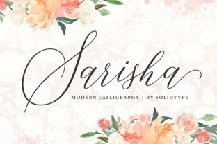 Sarisha: A Timeless Script for Elegant Designs