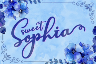 Sweet Sophia: The Handwritten Script Font Redefining Modern Design