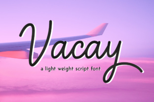 Vacay: A Sleek and Stylish Font for Professional and Creative Projects