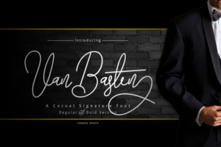 Van Basten: A Modern Handwritten Font for Elegant Design
