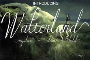 Watterland: A Timeless Handwritten Script for Strategic Design