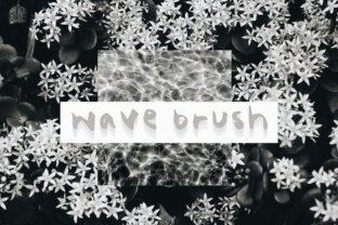Wave Brush: A Handwritten Font for Strategic Expression