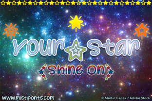 Your Star: Cosmic Typography for Creative Projects
